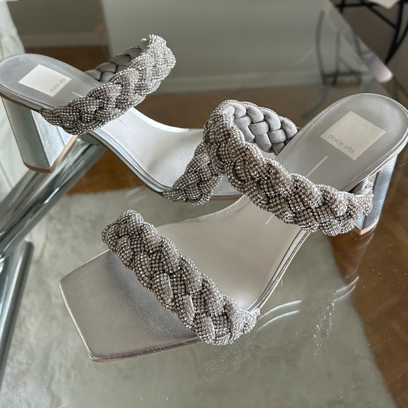 Dolce Vita, Women’s elegant super sparkly high heels, never been worn, size 10 - Picture 3 of 5